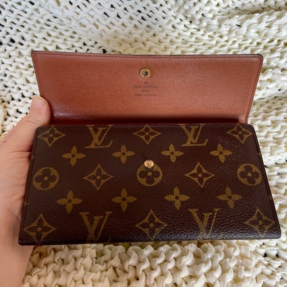 Louis Vuitton International Wallet Porte Tresor Monogram Canvas Trifold 0074 - Picture 7 of 14